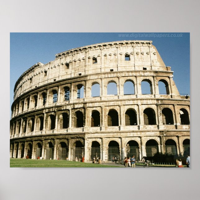 Collosseum, Rome Poster (Vorne)