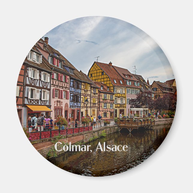 Colmar, Elsass, Frankreich Magnet (Vorne)