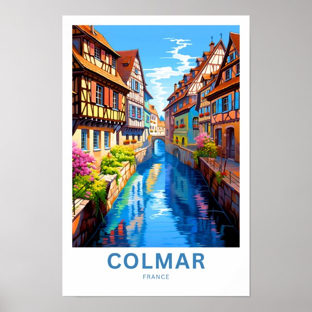 Colmar France Travel Print Poster (Vorne)