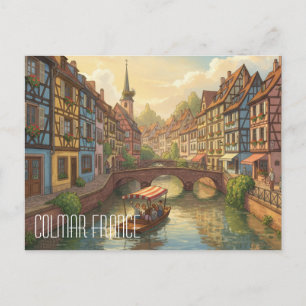Colmar Frankreich Postkarte
