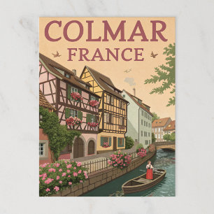 Colmar, Frankreich Postkarte