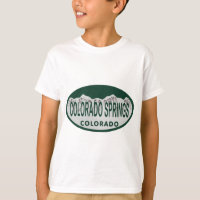 Colo Spgs Lizenz oval