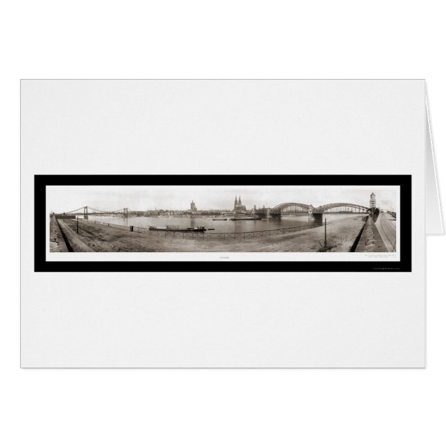 Cologne, Allemagne Photo 1921 (Devant horizontal)