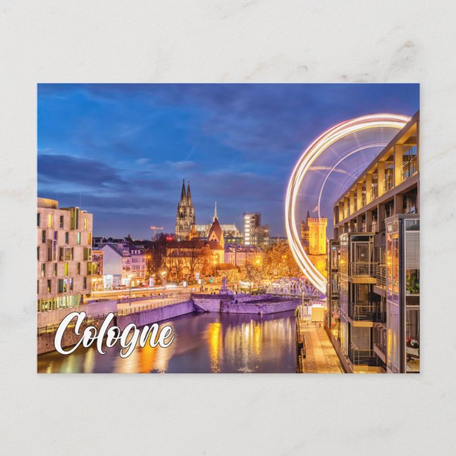 Cologne, Germany Postkarte (Vorderseite)
