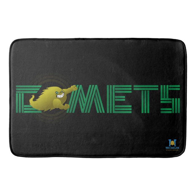 Coloma Comets #3 Badematte (Vorderseite)