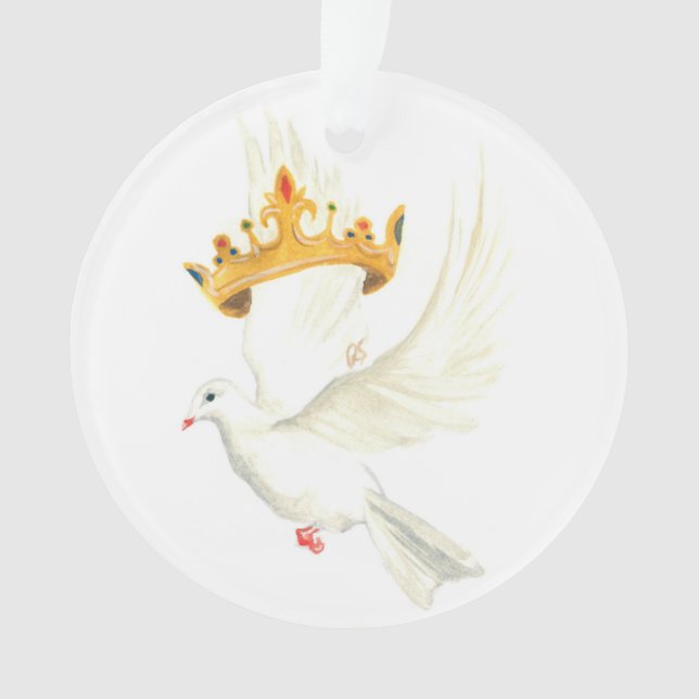 Colombe et couronne (devant)
