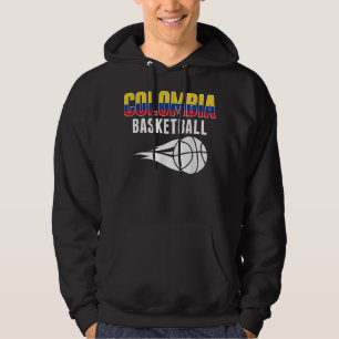 Colombia Basketball Fans Jersey Kolumbianische Fla Hoodie