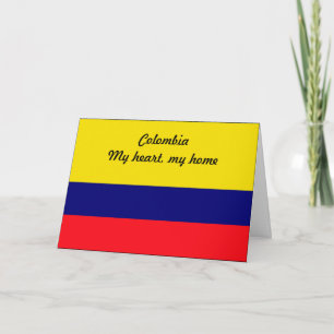 Colombia Feiertagskarte