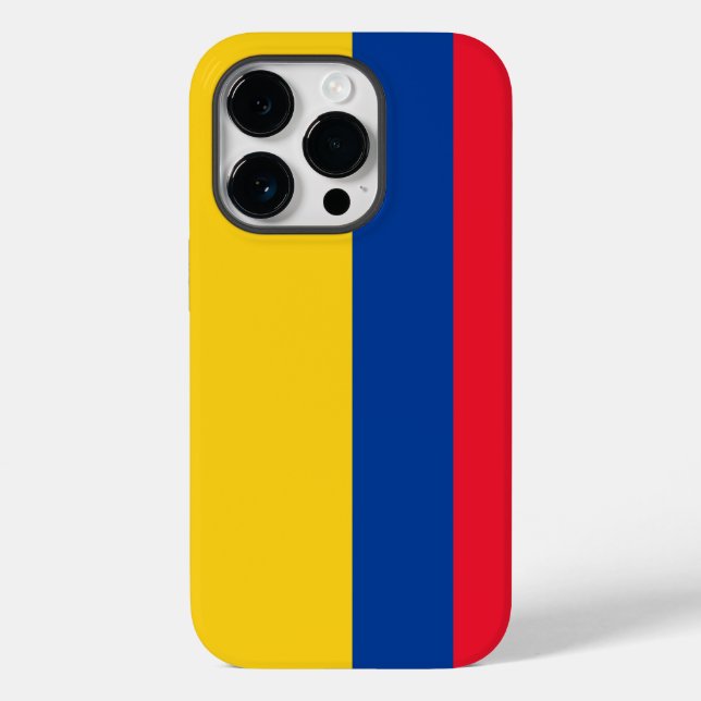 Colombia Flag Cell Phone Case (Rückseite)