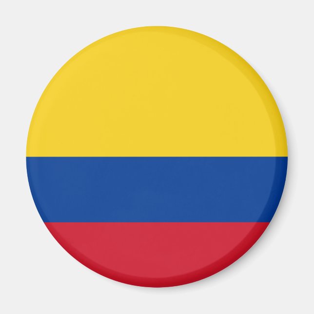 Colombia Flag Magnet (Vorne)