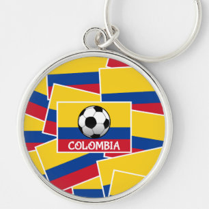 Colombia Football Schlüsselanhänger