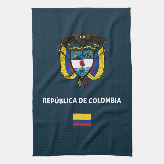 Colombia passport phone case geschirrtuch (Vertikal)
