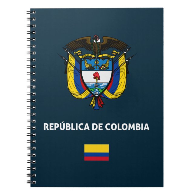 Colombia passport phone case notizblock (Vorderseite)