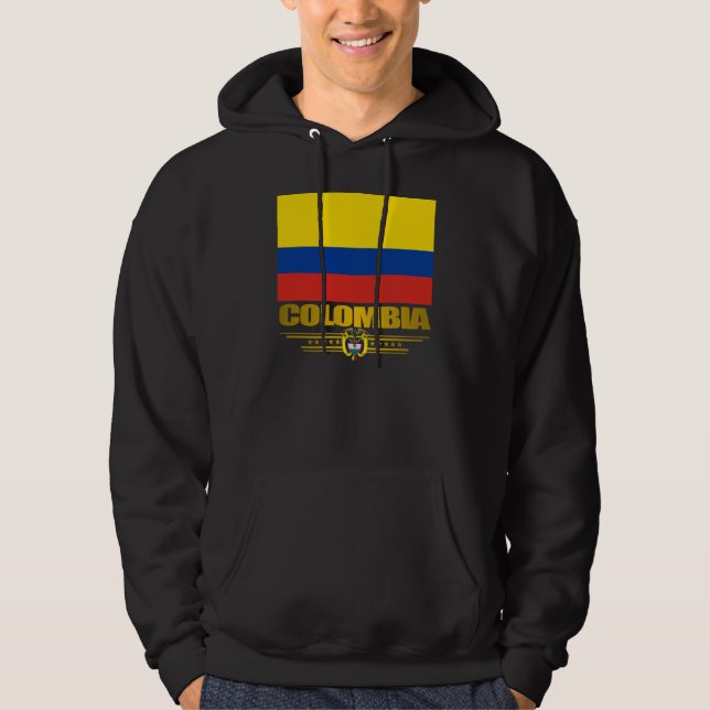 "Colombia Pride" Apperal Hoodie (Vorderseite)