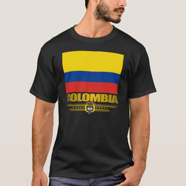 "Colombia Pride" Apperal T-Shirt (Vorderseite)