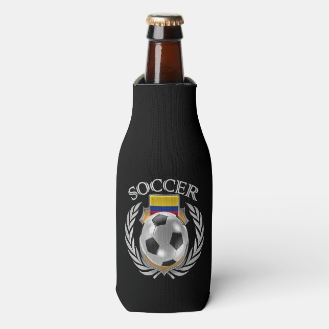 Colombia Soccer 2016 Fangerät Flaschenkühler (Flaschenvorderseite)