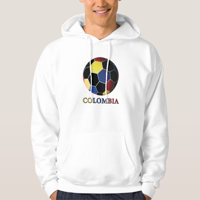 Colombia Soccer Hoodie (Vorderseite)