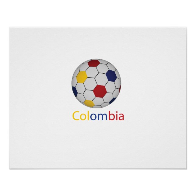 Colombia Soccer Poster (Vorderseite)