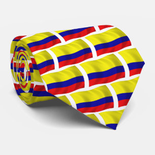 Colombie cravate drapeau