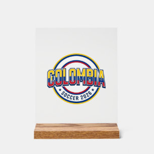 Colombie Football 2026 Football Bold Pays Typograp