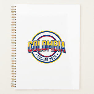 Colombie Football 2026 Football Gras Pays Typograp
