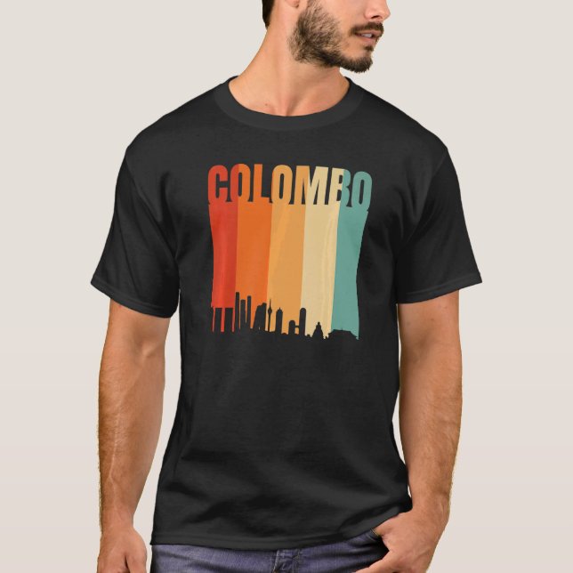 Colombo Skyline T-Shirt (Vorderseite)