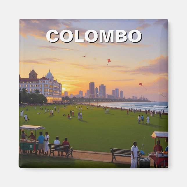Colombo Sri Lanka Magnet (Vorne)