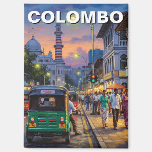 Colombo Sri Lanka Magnet
