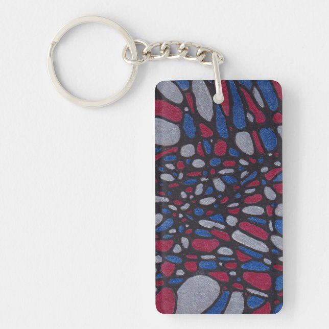 Colombus Blue Blazers Schlüsselanhänger (Vorderseite)