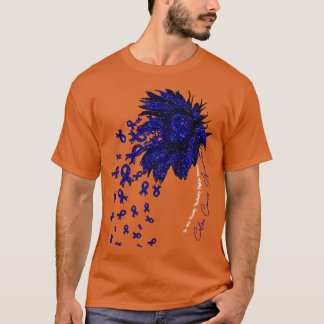 Colon Awareness Awareness Sonnenblume Niemand kämp T-Shirt