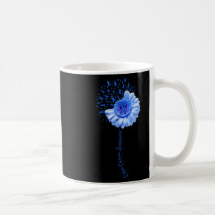 Colon Cancer Awareness Blume Survivor Fighter Kaffeetasse