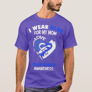 Colon Cancer Awareness Ich trage Blau für meine Ma T-Shirt