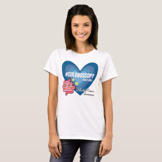 Colon Cancer Awareness Koloskopie Rette Leben T-Shirt
