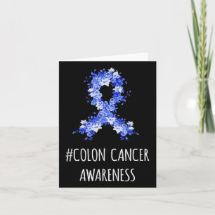 Colon Cancer Awareness Shirt _ Colon Cancer Karte