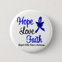 Colon Cancer Hope Liebe Faith Ribbon