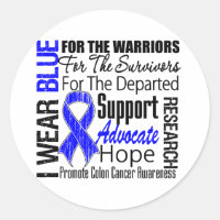 Colon Cancer I Traar Blue Ribbon TRIBUTE