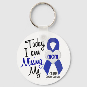 Colon Cancer VERMISST MY MAMA Schlüsselanhänger