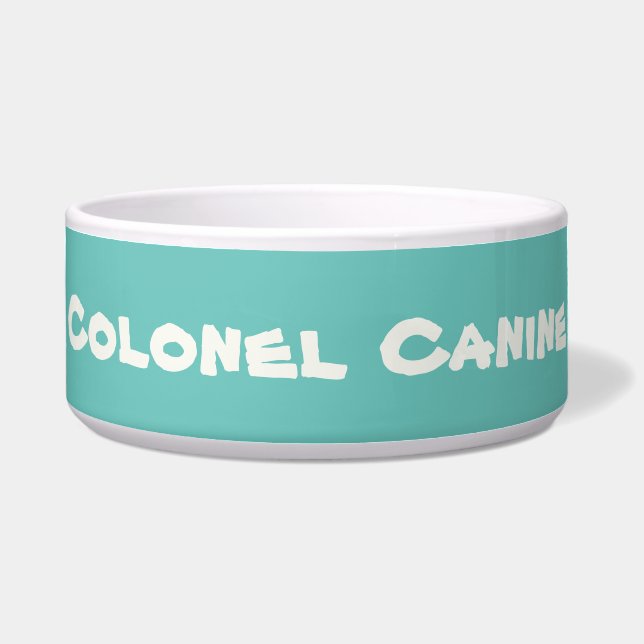 COLONEL CANINE DOG BOWL NAPF (Vorderseite)