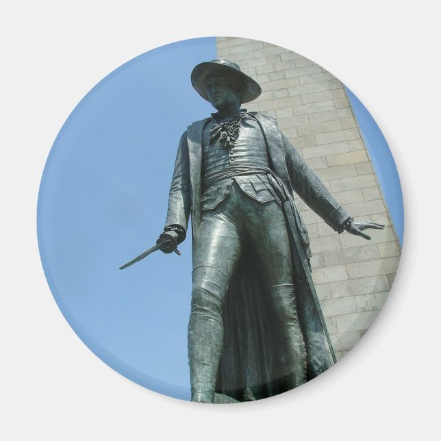 Colonel William Prescott Magnet (Vorne)