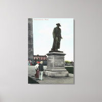 Colonel William Prescott Statue Scene