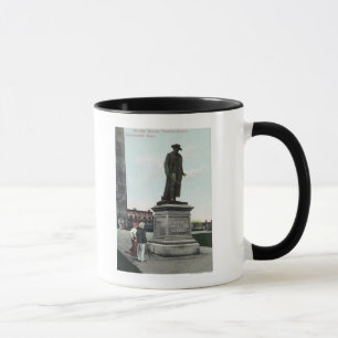 Colonel William Prescott Statue Scene Tasse