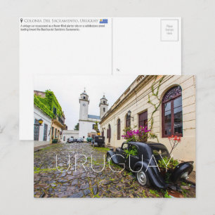 Colonia del Sacramento, Uruguay Reise-Postkarte Postkarte