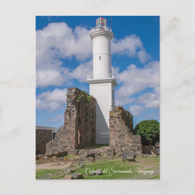 Colonia del Sacramento, Uruguay, Ruinas Postkarte (Vorderseite)