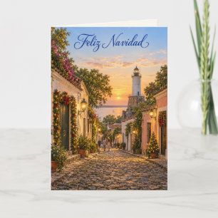 Colonia Uruguay Frohe Weihnachten Karte