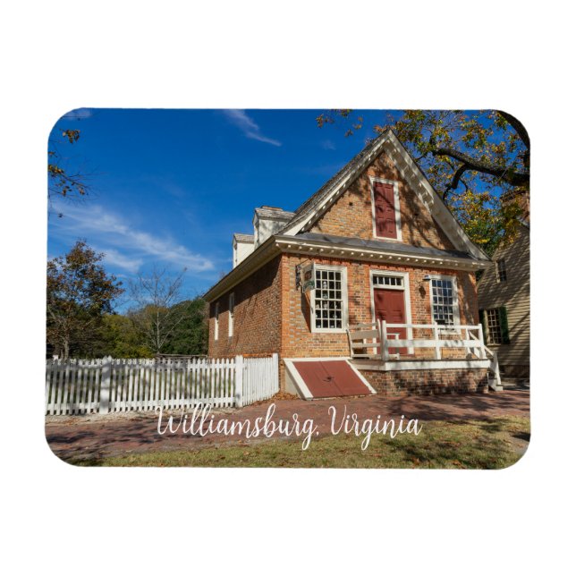Colonial Williamsburg Virginia Magnet (Horizontal)
