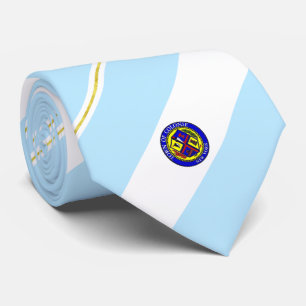 Colonie (New York) Stadtflagge Neck Tie Krawatte