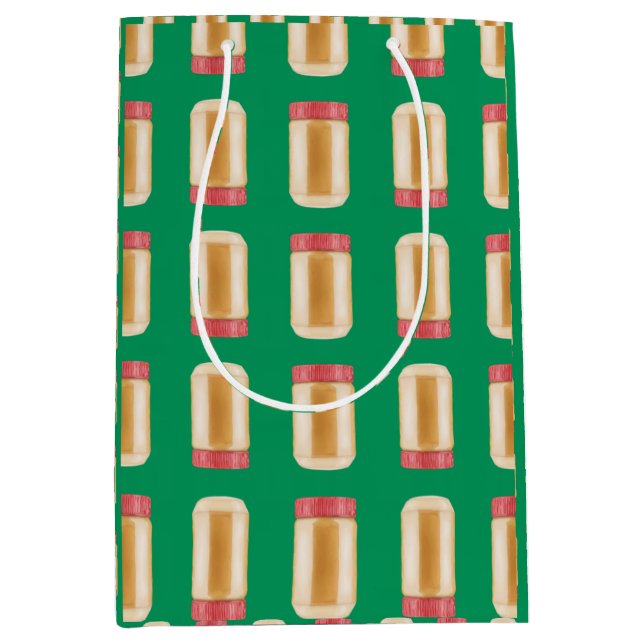 Colonnes de pots de beurre d'arachide - Sac cadeau (Devant)