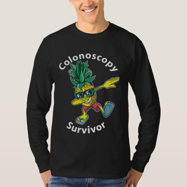 Colonos Survivor   Dabbing Pineapple Patient T-Shirt (Vorderseite)