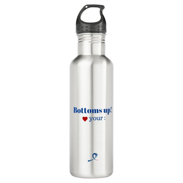 Colonoscopy Präp/Colon-Krebs-Sensibilisierungsflas Edelstahlflasche (Vorderseite)