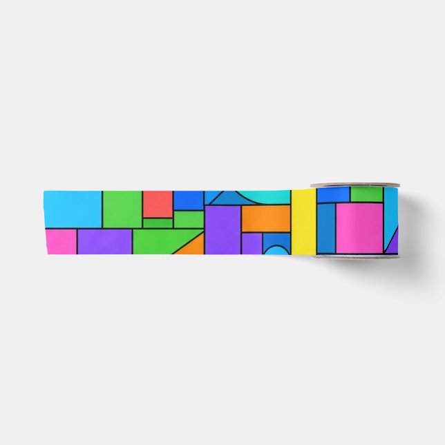 Color Block Disorder Satinband (Vorderseite)
